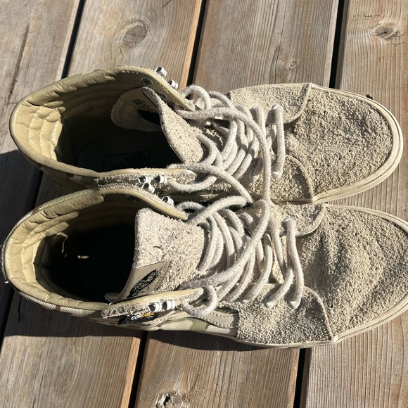 Vans Cordura Sk8-hi trainers in Desert Camo. Size: US11/ EU44 - Picture 6 of 7